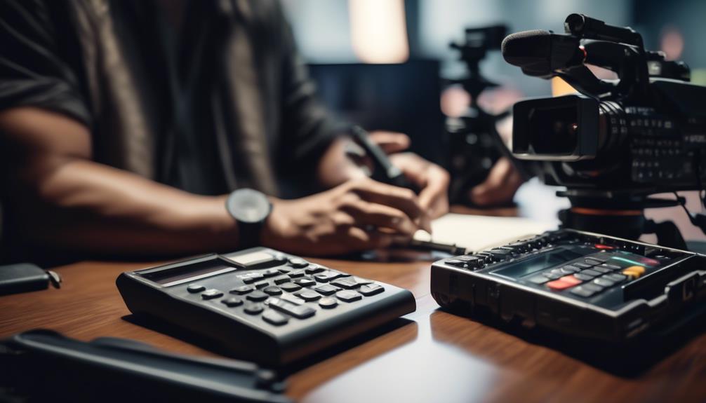 determining fees for event videographers