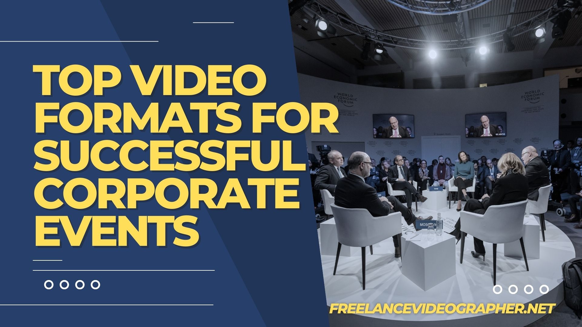 Top Video Formats for Successful Corporate Events Top Video Formats for Successful Corporate Events